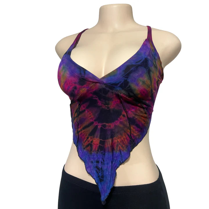 Tie-Dye Halter Top