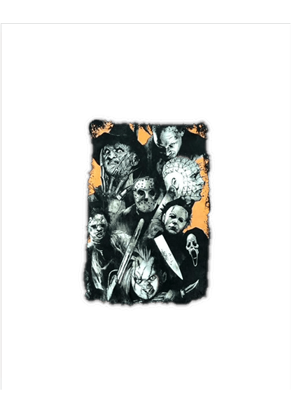 Horror Legends Graphic Tee: