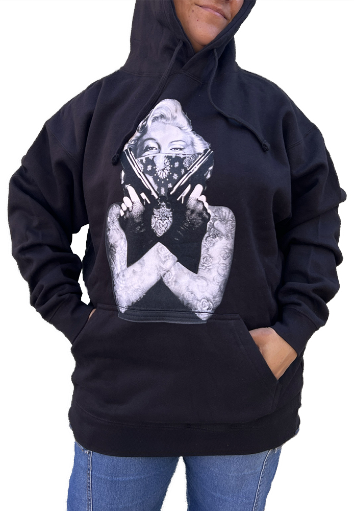 Marilyn Monroe &amp;amp; Day of the Dead&quot; Hoodie